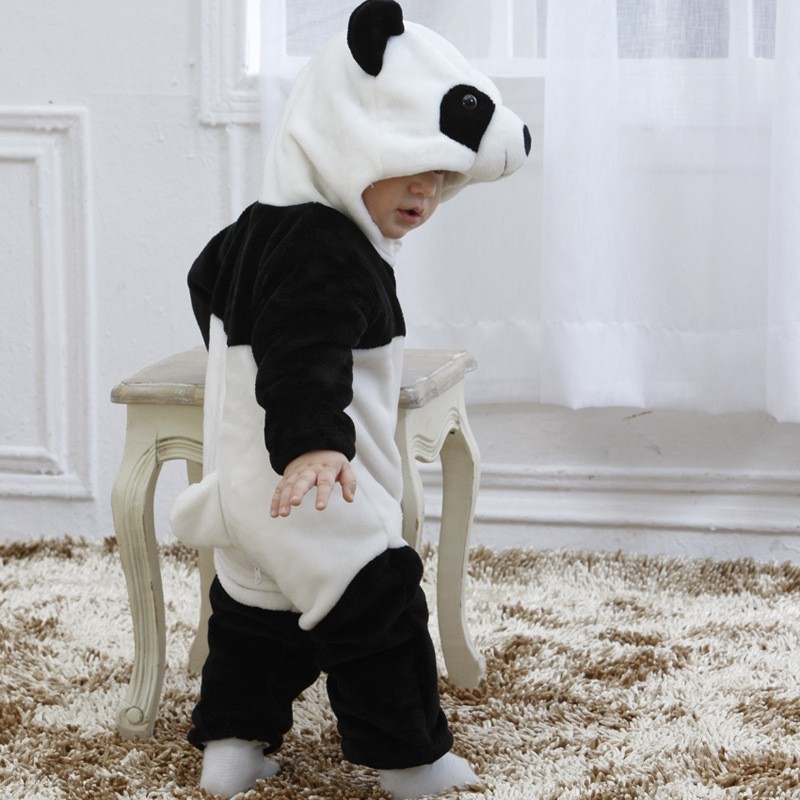 personeelszaken dagboek slijtage Panda baby clothes Cute Panda baby Onesies Panda Unisex Baby Clothes