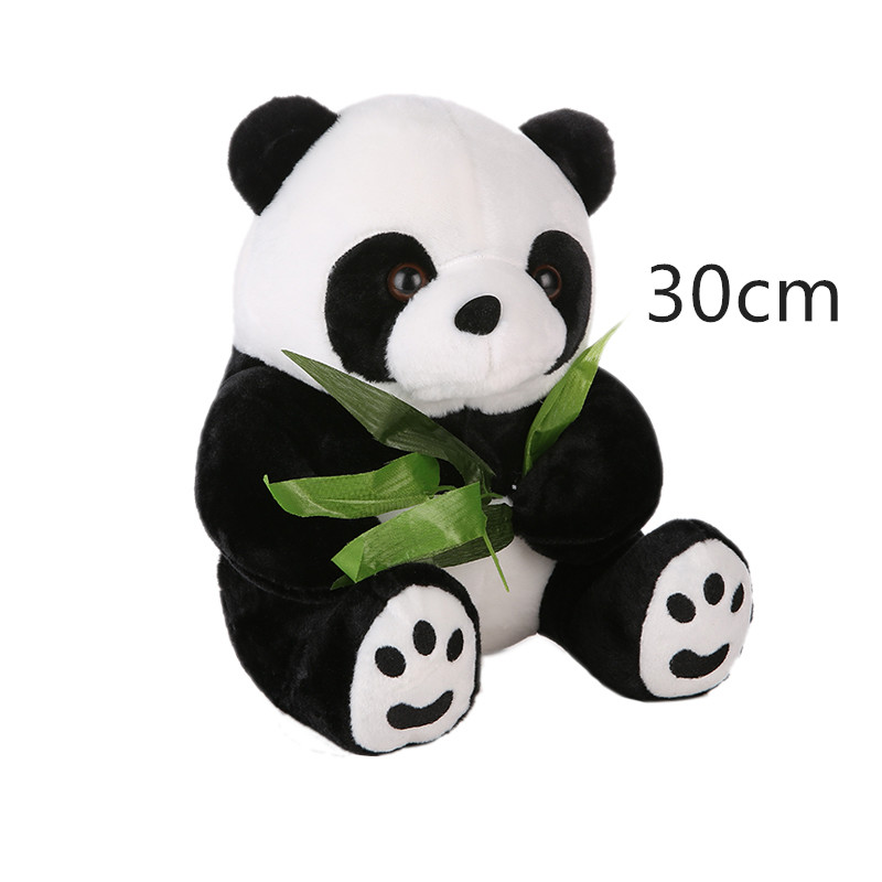 Panda Bear Standing Stuffed Animal Plush Soft Toys for Baby 9cm Cute Gift 