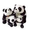Jucărie Panda Stuff, ursuleț panda umplut cu privirea pufos în 4 dimensiuni