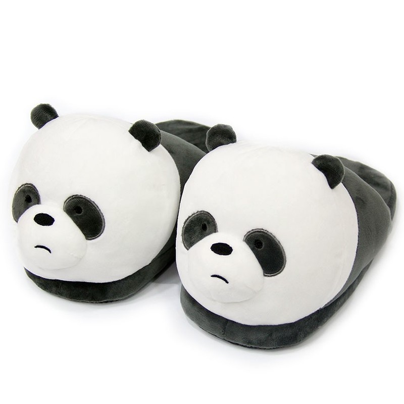 syndroom Trekken niettemin Panda animal slippers, funny stuffed panda animal slippers