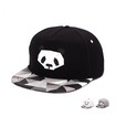 Panda Gorras de béisbol para hombres Mujeres Moda panda gorras de béisbol negro