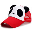Panda baseball caps, Black and white animal panda baseball hats