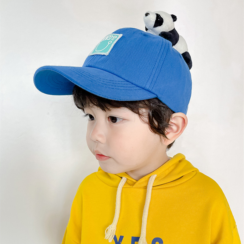 Panda De Béisbol Gorra Gorra Ajustable para Adultos Niños Niño Sombrero de Algodón Cute Girl 