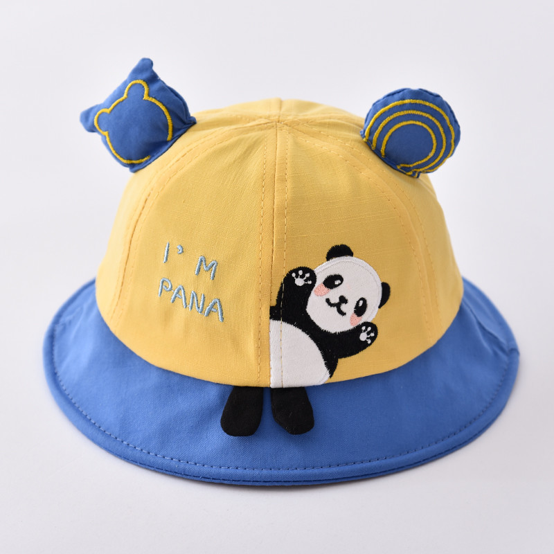 Panda Bucket Hats for Kids Age 1-2 Toddler Panda Bucket Hat