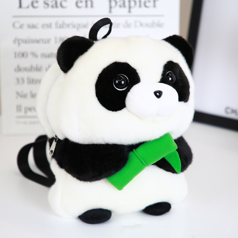 New Cute Plush Panda Bear Mini Backpack for Young Children Ages 3-5 Years Old Generic