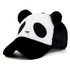 Panda Winter Hat, Cute Plush Panda Baseball Caps for Adults and Kids