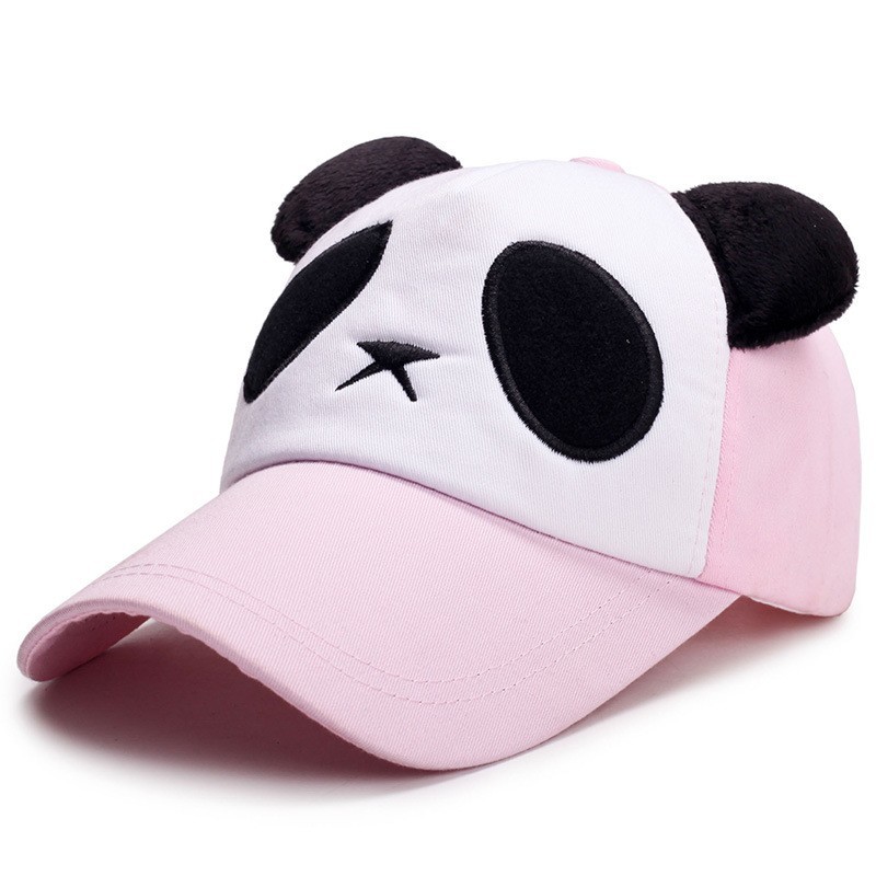 Chapeau de panda, casquettes de baseball panda unisexes, casquettes de baseball colorées pour femmes et hommes