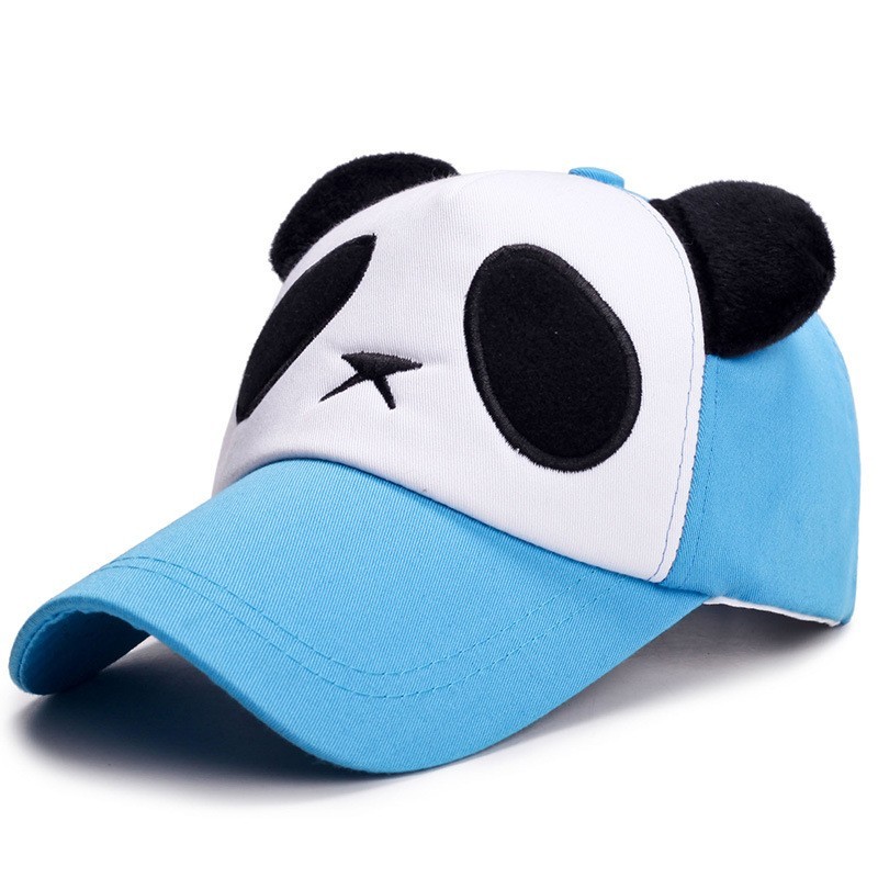 Panda Hat, Unisex Panda Baseball Caps, Colorful Fashion Baseball Caps for Women and Men