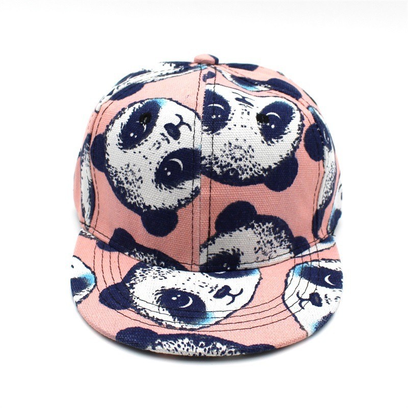 2016 Fashion Children Boys Girls Kids Hats Cotton Cute PandaS Baseball Caps Hats