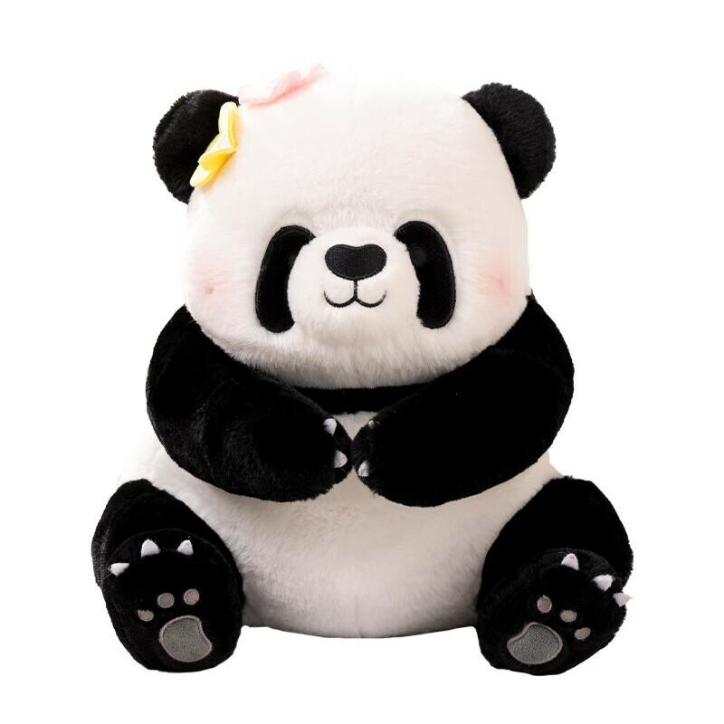 Menglan Qizai Hehua Panda Plush: 11.8