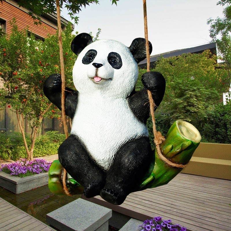 Sculpturi de grădină cu panda, cele mai bune sculpturi de panda pentru decorarea grădinii
