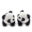 Jucării mici panda umplute gemeni jucării panda Mini păpuși panda