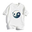 Panda T-shirt, Tai Chi Panda Shirt for Men, 100% Cotton Panda T-Shirt