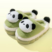 Fluffy Panda Slippers: Cute Comfort for Kids and Adults in 2 Colors