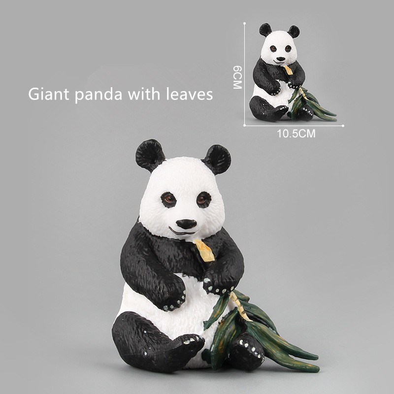Mini Panda Bausteine niedlichen chinesischen Tier Figur Stapel