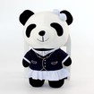 Animaux en peluche Panda, jouets en peluche Panda Couple de Style britannique, jouets Panda créatifs pour cadeaux de mariage/cadeau de la Saint-Valentin