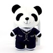 Мягкие игрушки панды, плюшевые игрушки панды для пары в британском стиле, креативные игрушки панды для свадебных подарков/подарков на день Святого Валентина