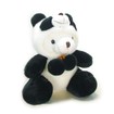 Ours panda en peluche moelleux, adorables jouets panda en peluche
