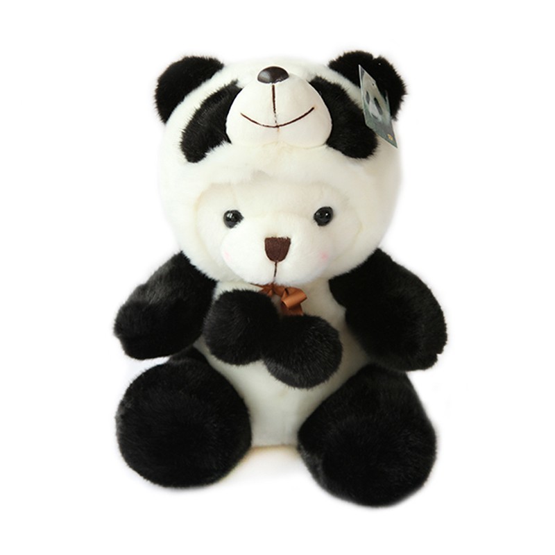 Panda Stuffed Animal, Super Cute Plush Panda Soft Toy with Red Sweater