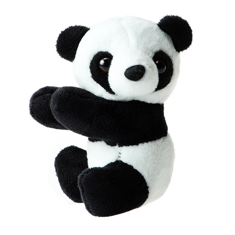 luego navegador Río arriba Panda clips super adorable small plush panda bear clips