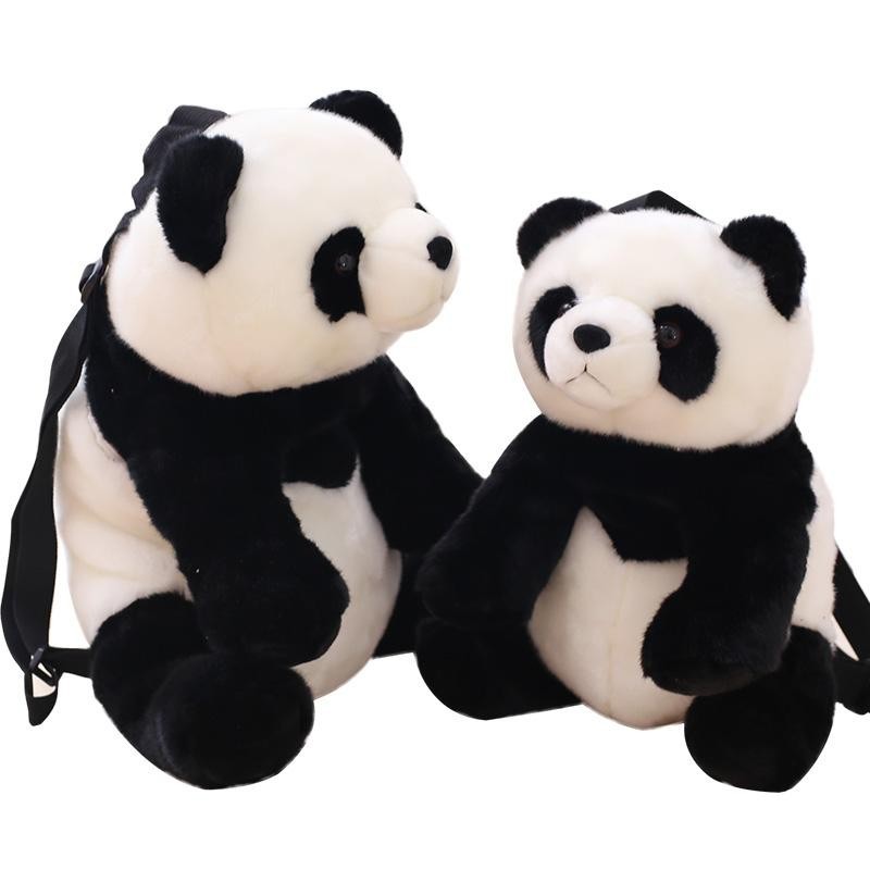 Panda Backpacks, Stuffed Panda Backpacks, Plush Panda Toy Bags