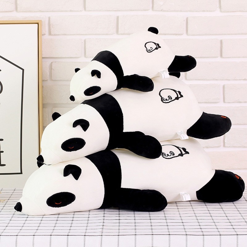 Panda Bear Panda Bear Wind & Weather AC3941-PAN Super-Soft Big Bear Hug Body Pillow with Real