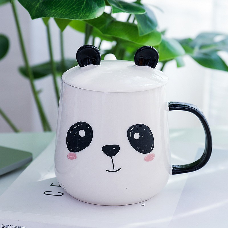 Tazza panda personalizzata per bambini, tazza infrangibile in plastica da  330 ml, senza BPA, tazza di ceramica da 330 ml, regalo personalizzato per  bambini -  Italia
